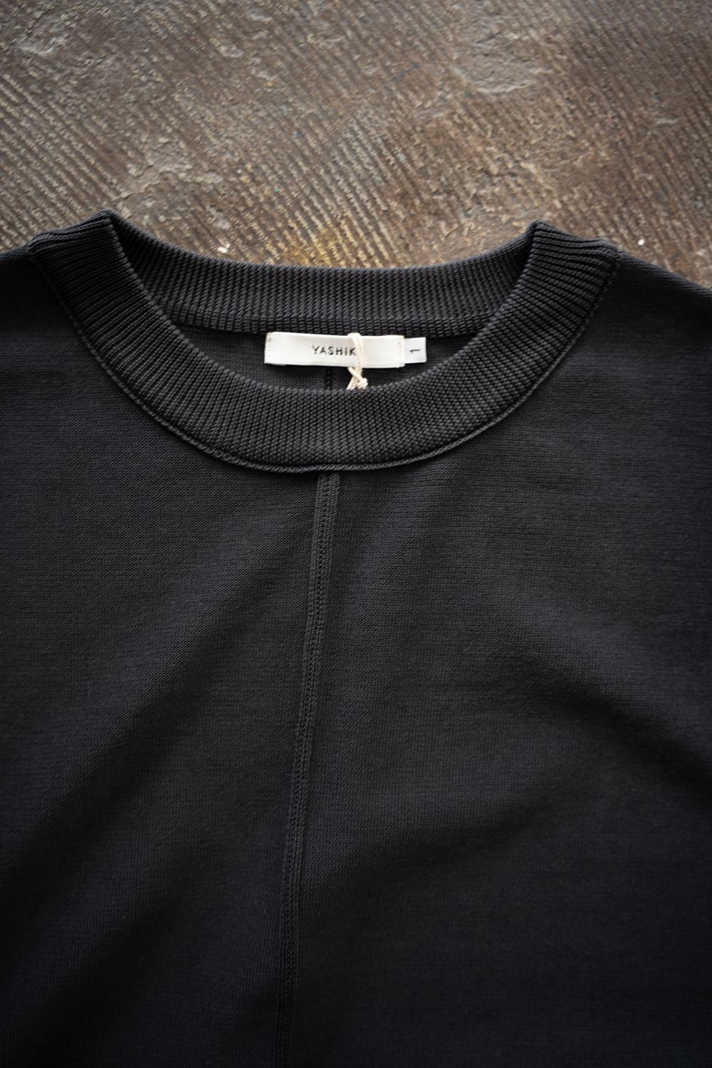 【26SS】Mebuki S/S Knit(CHARCOAL)