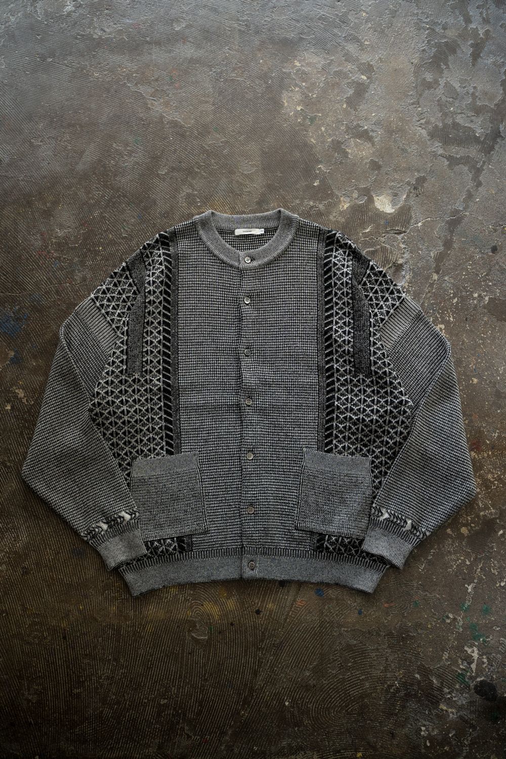 【ラスト1点】【25AW】Ginka Cardigan(MIX GRAY)