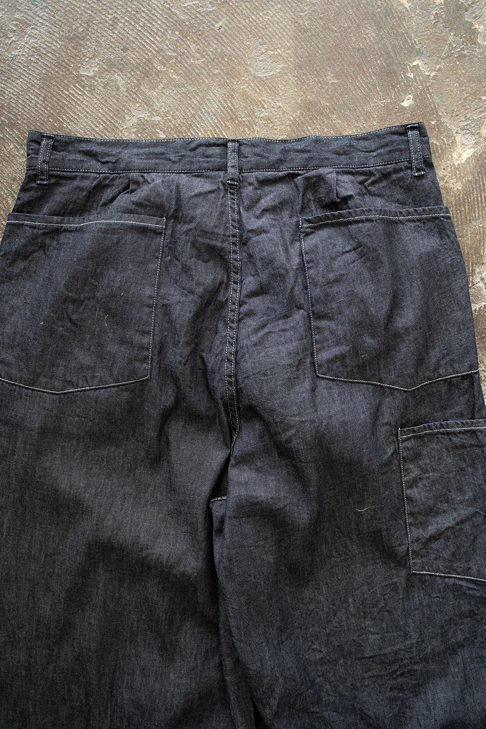 【ラスト1点】【25SS】5.5ozデニムワンタックパンツ(INDIGO)