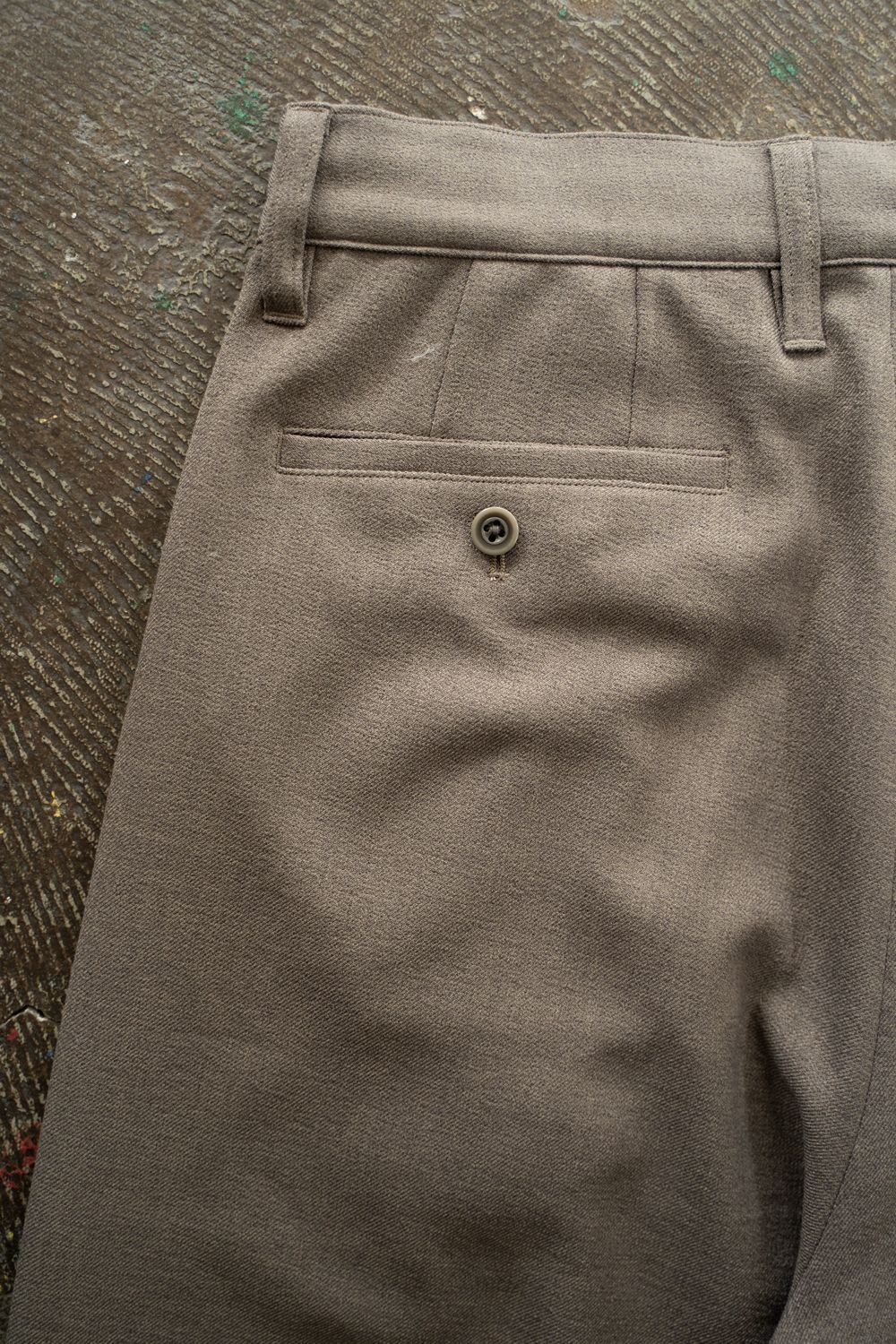 【ラスト1点】【25AW】2-Tack Wide Slacks/2タックワイドスラックス(BEIGE)