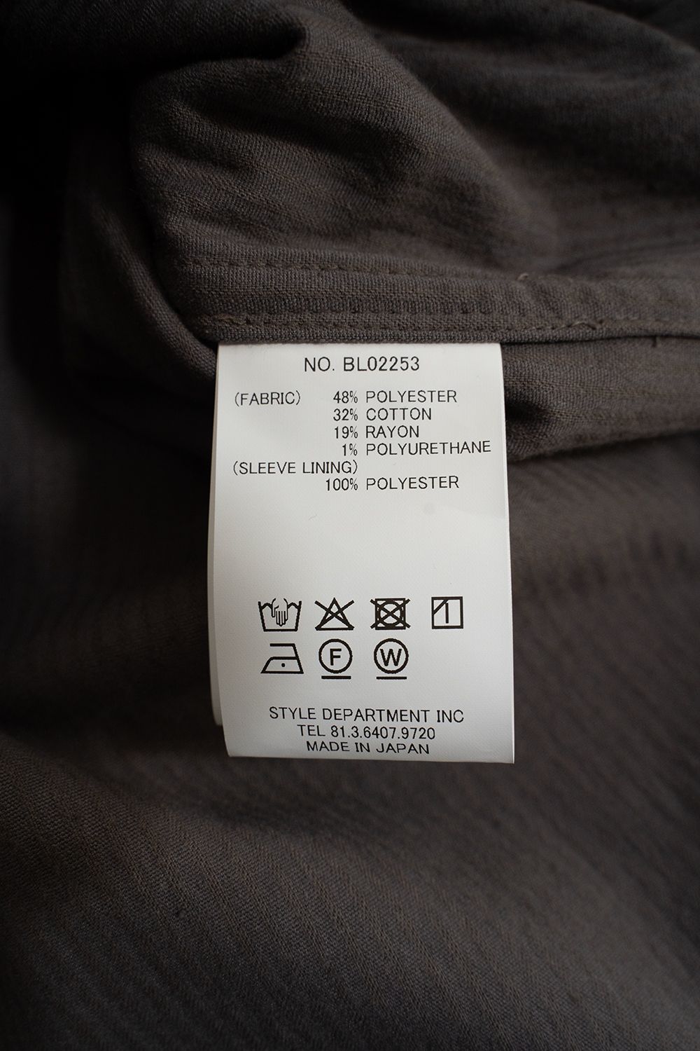 【ラスト1点】【25AW】綿×レーヨンコーデュロイシャツジャケット(KHAKI BROWN)