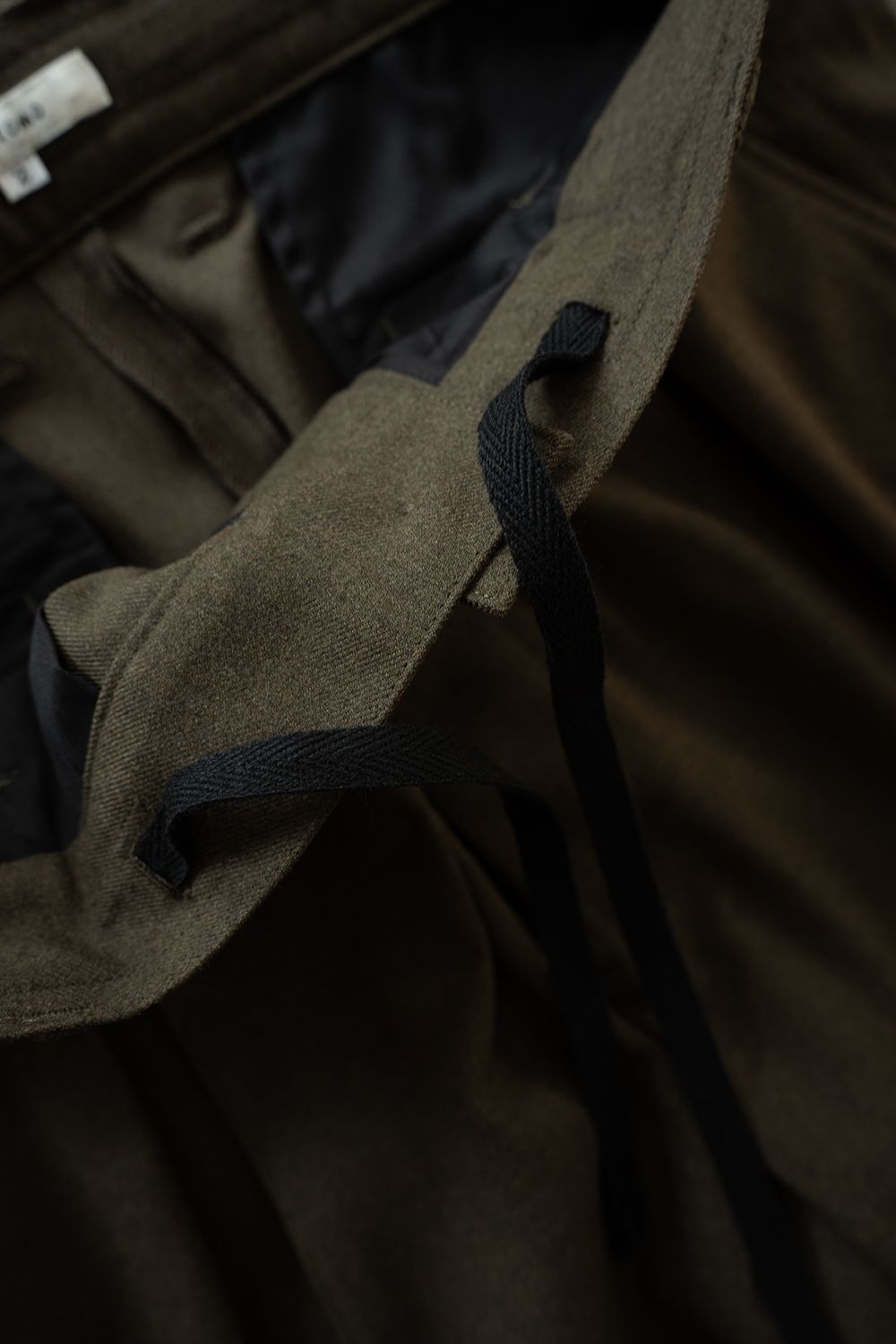 【26AW】2-Tack Wide Slacks/2タックワイドスラックス(OLIVE)
