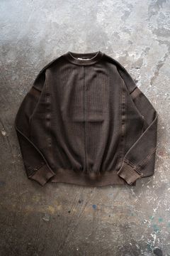 【ラスト1点】【25SS】Seihaku Knit(BROWN)