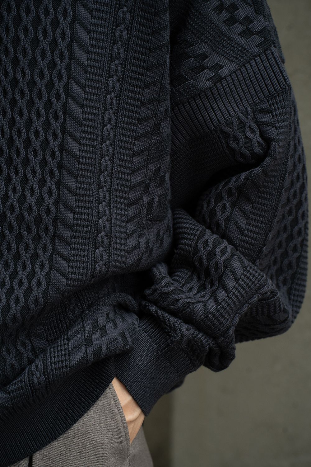 【25AW】Fubuki Knit(DARK NAVY)