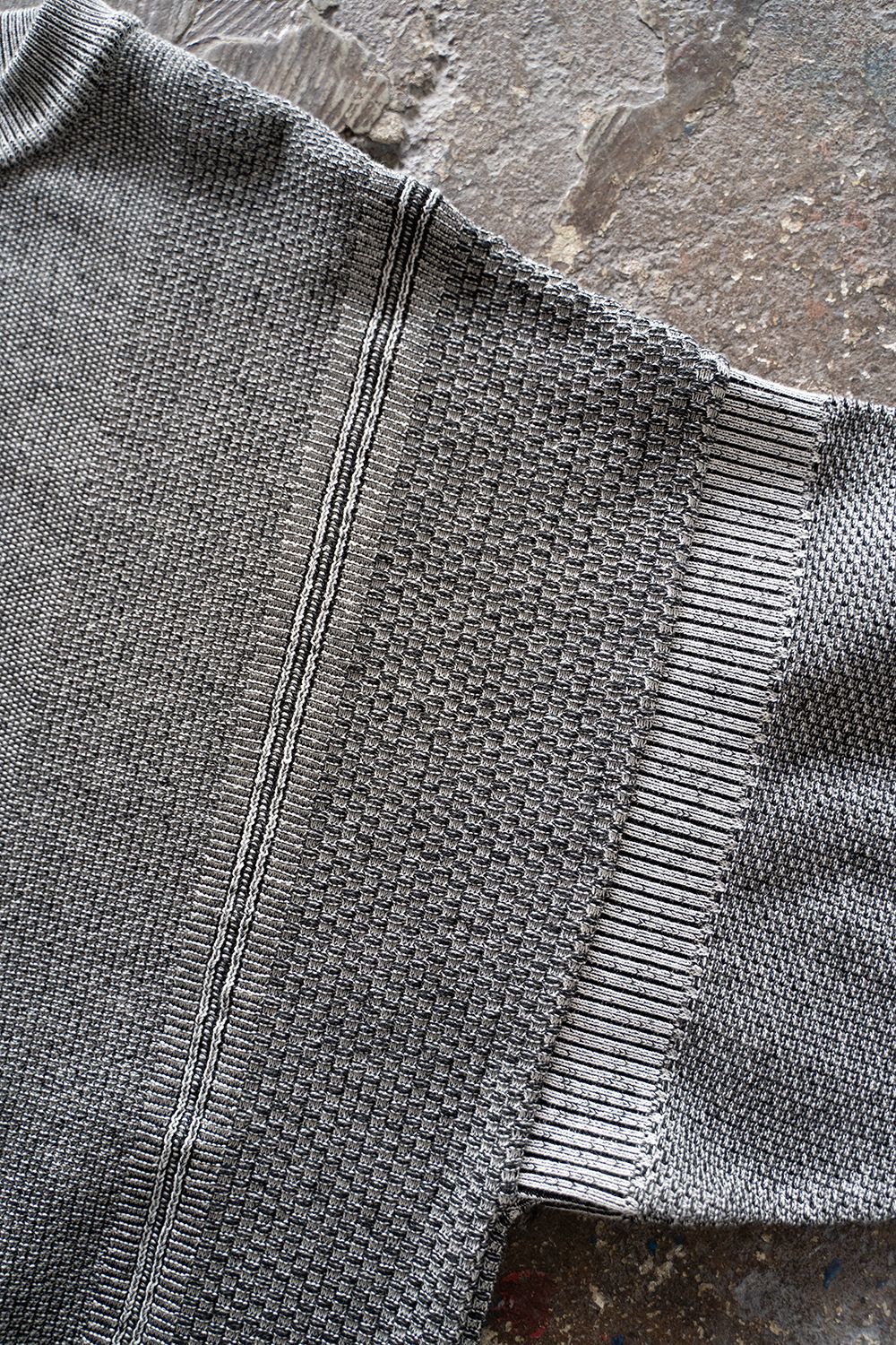 【ラスト1点】【25SS】Seihaku Knit(MIX GRAY)