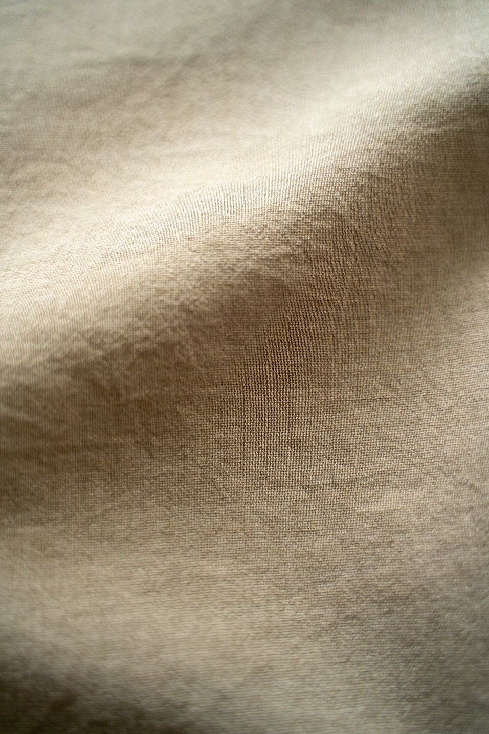 【ラスト1点】【22SS】強撚ポリエステルジップブルゾン(KHAKI BEIGE)