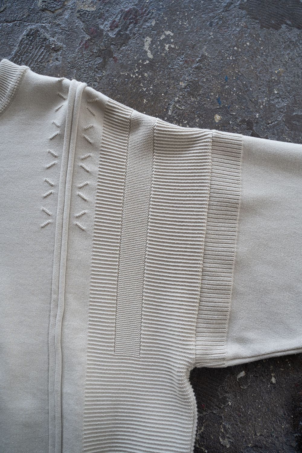 【ラスト1点】【22AW】Seijaku Knit(PEARL GRAY)