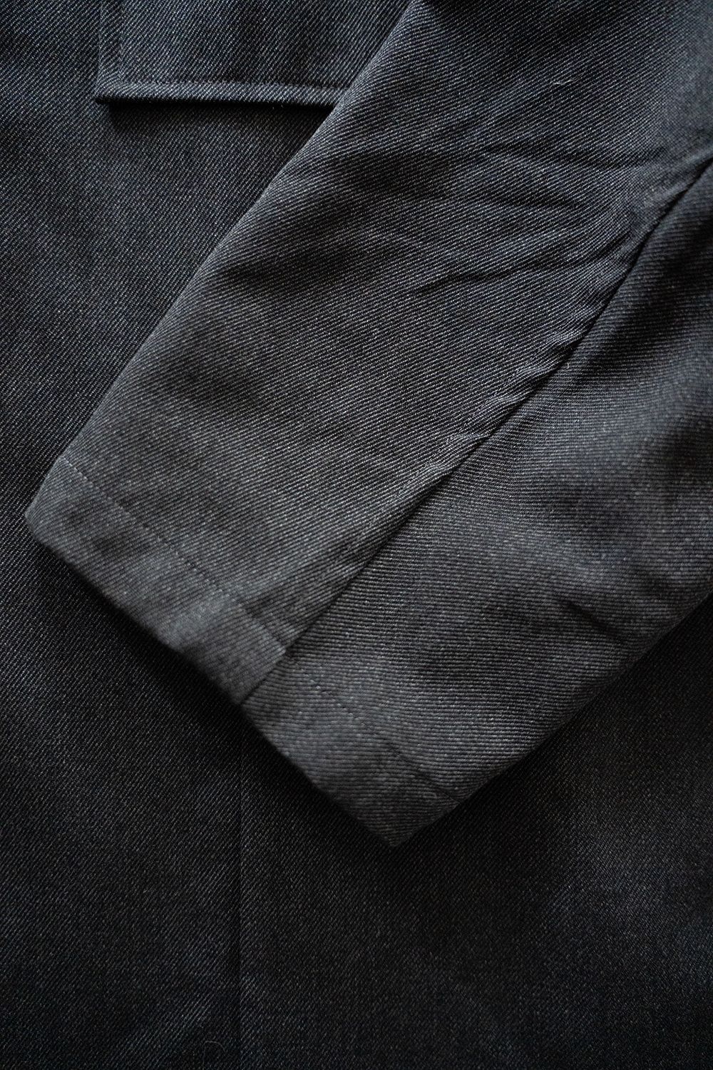 【25AW】ウールサージカバーオール(CHARCOAL)