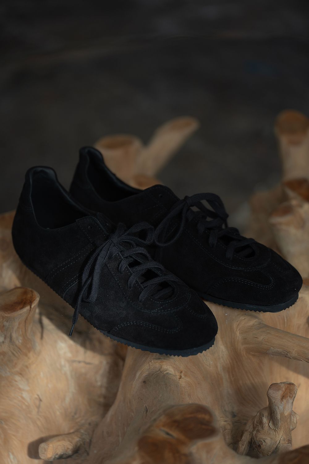 【26AW】REPRODUCTION OF FOUND×STILL BY HAND Sneaker '26 スウェードスニーカー(BLACK)