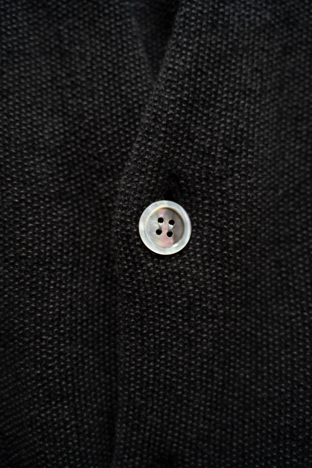 【26SS】Shirotsume V-neck Vest(BLACK)