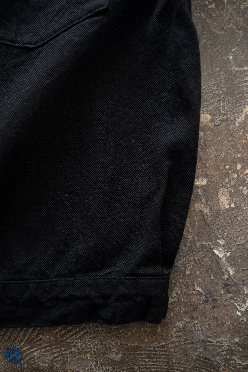 【ラスト1点】【25AW】Black Twill Blouson(BLACK)