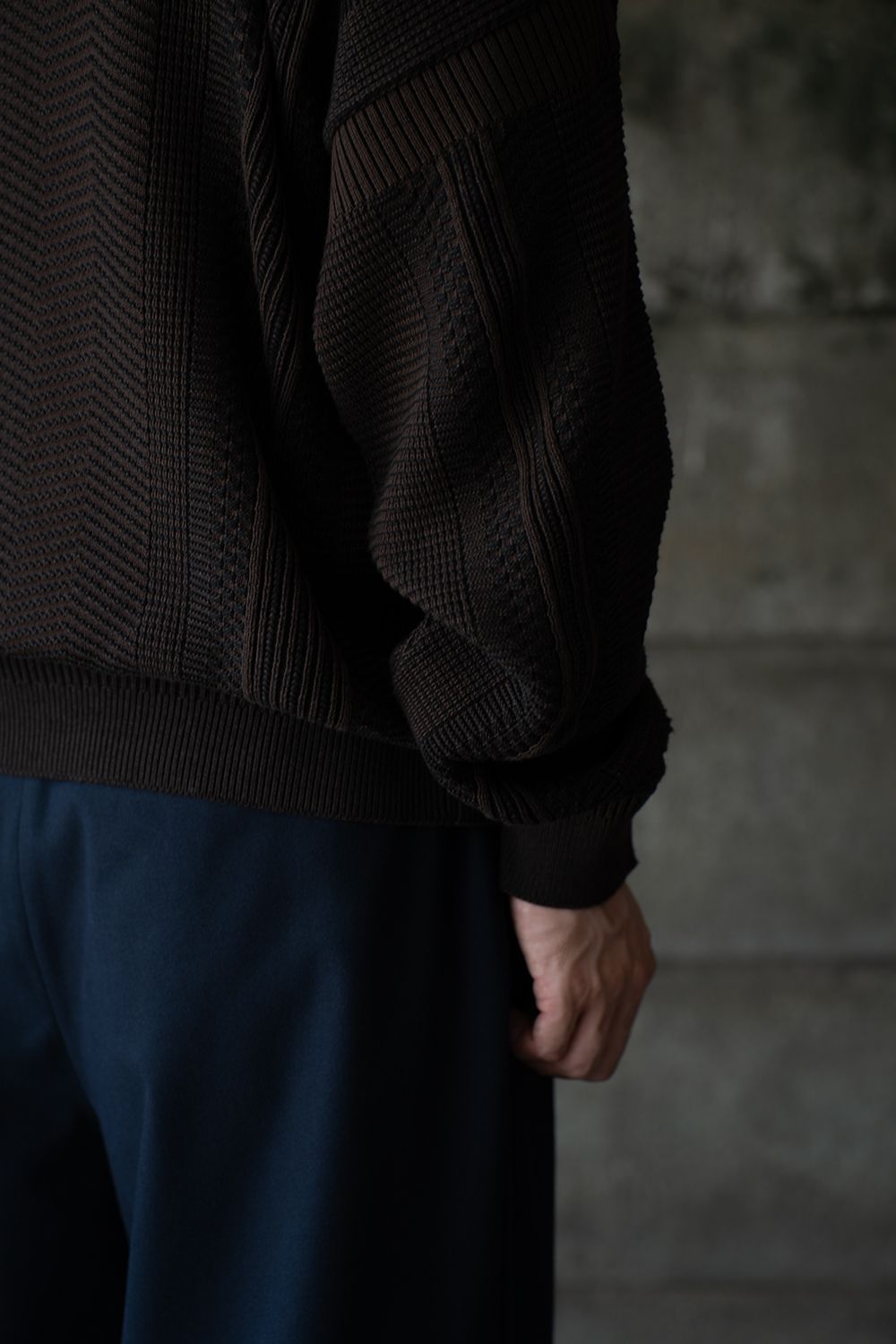 【26AW】Yunagi Knit(BROWN)