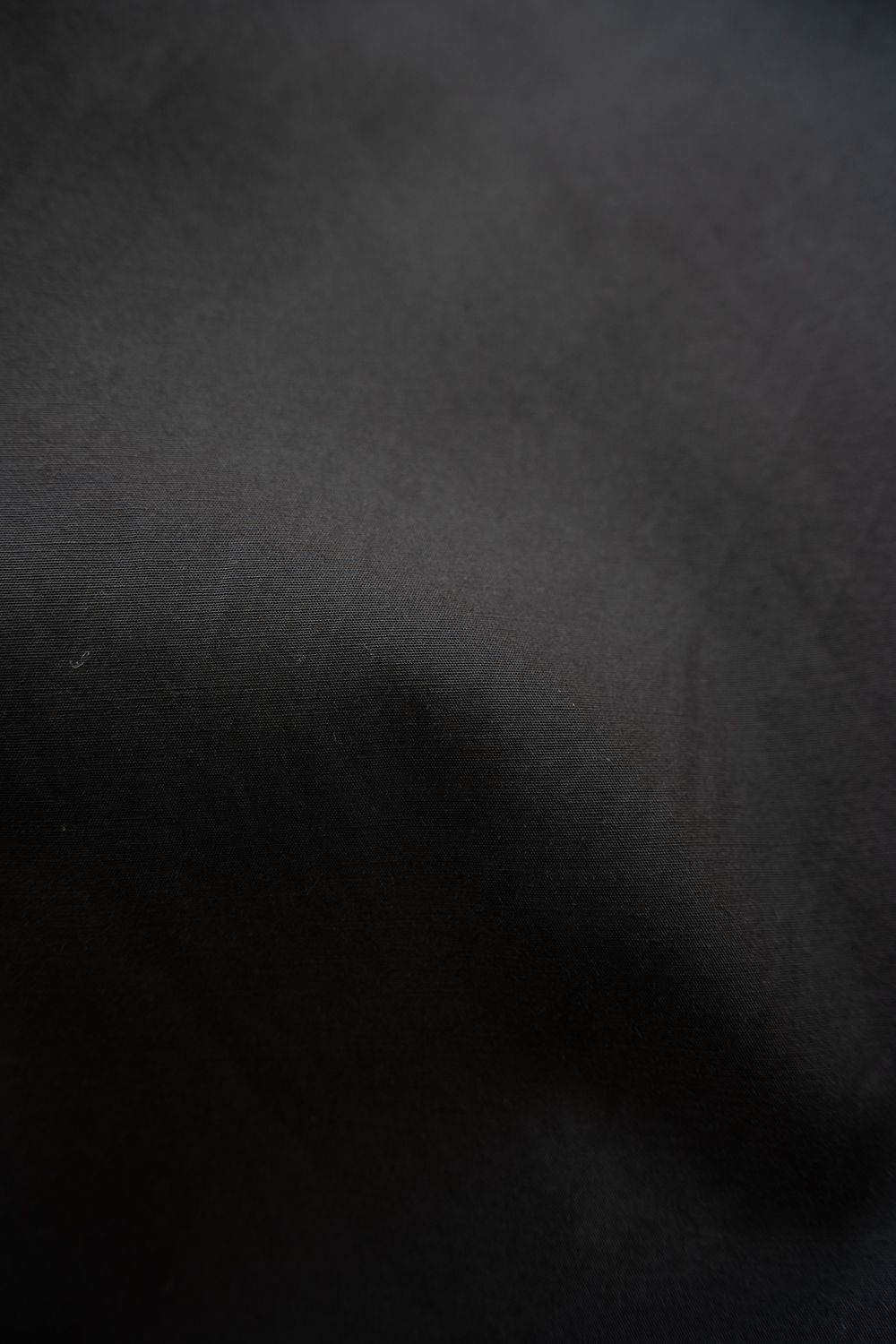 【26SS】キュプラ×コットンプルオーバーシャツ(INK BLACK)