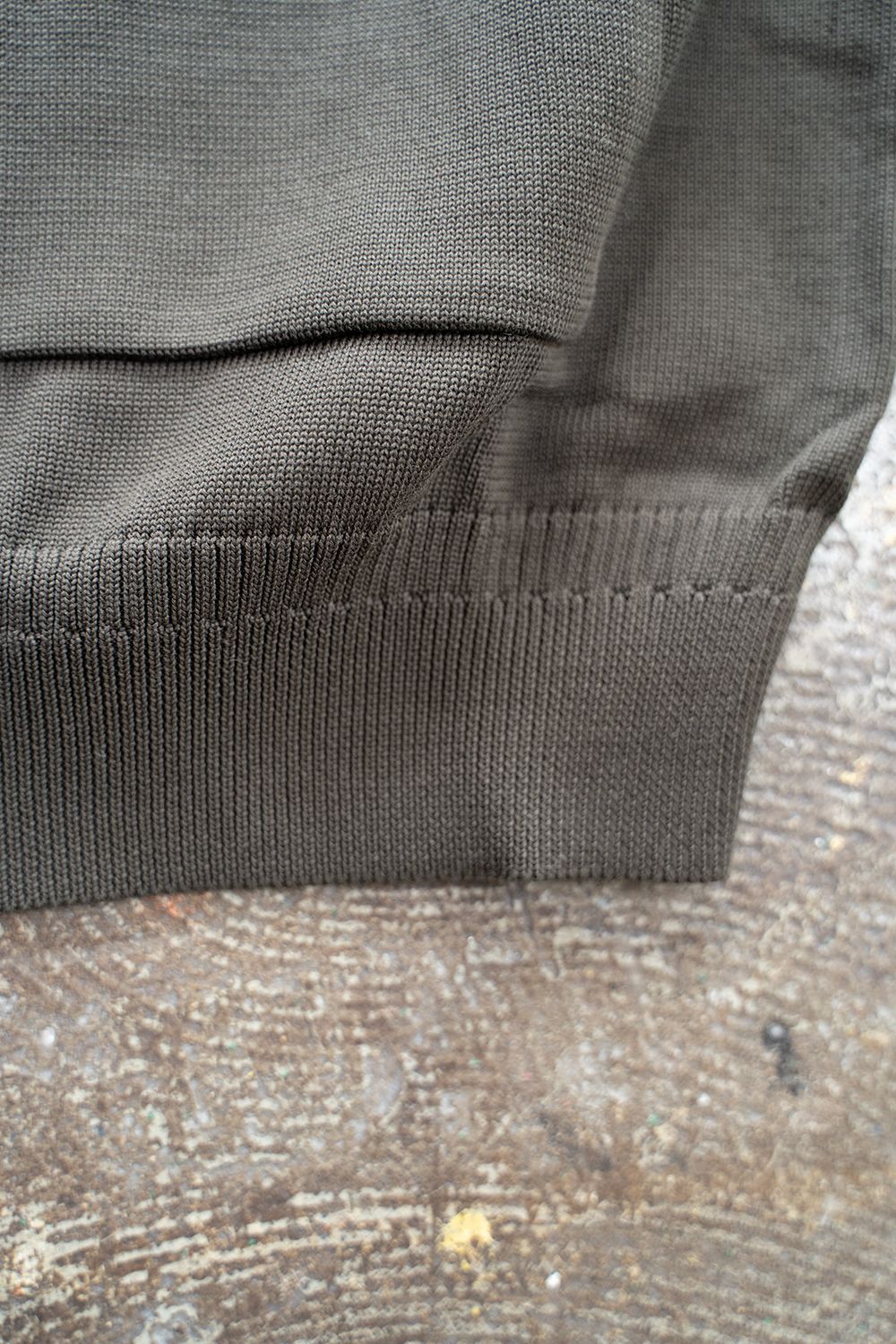 【ラスト1点】Yonaga Zip Cardigan(DARK BROWN)
