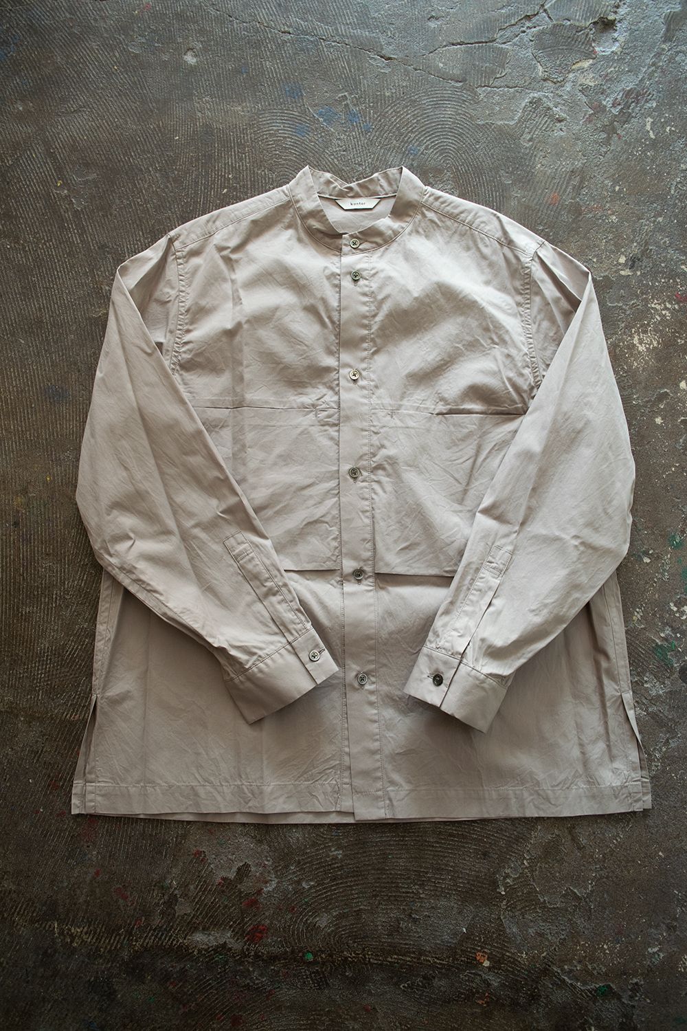 kontor - 【ラスト1点】【20AW】Pocket Vent Shirt(BEIGE) | Salty