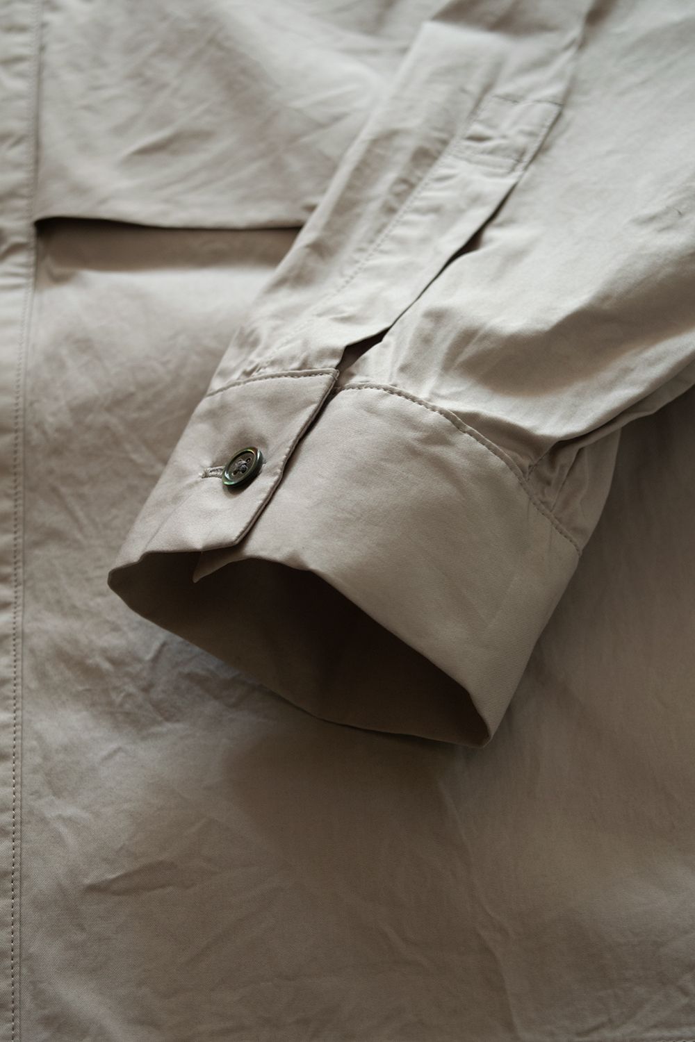 【ラスト1点】【20AW】Pocket Vent Shirt(BEIGE)