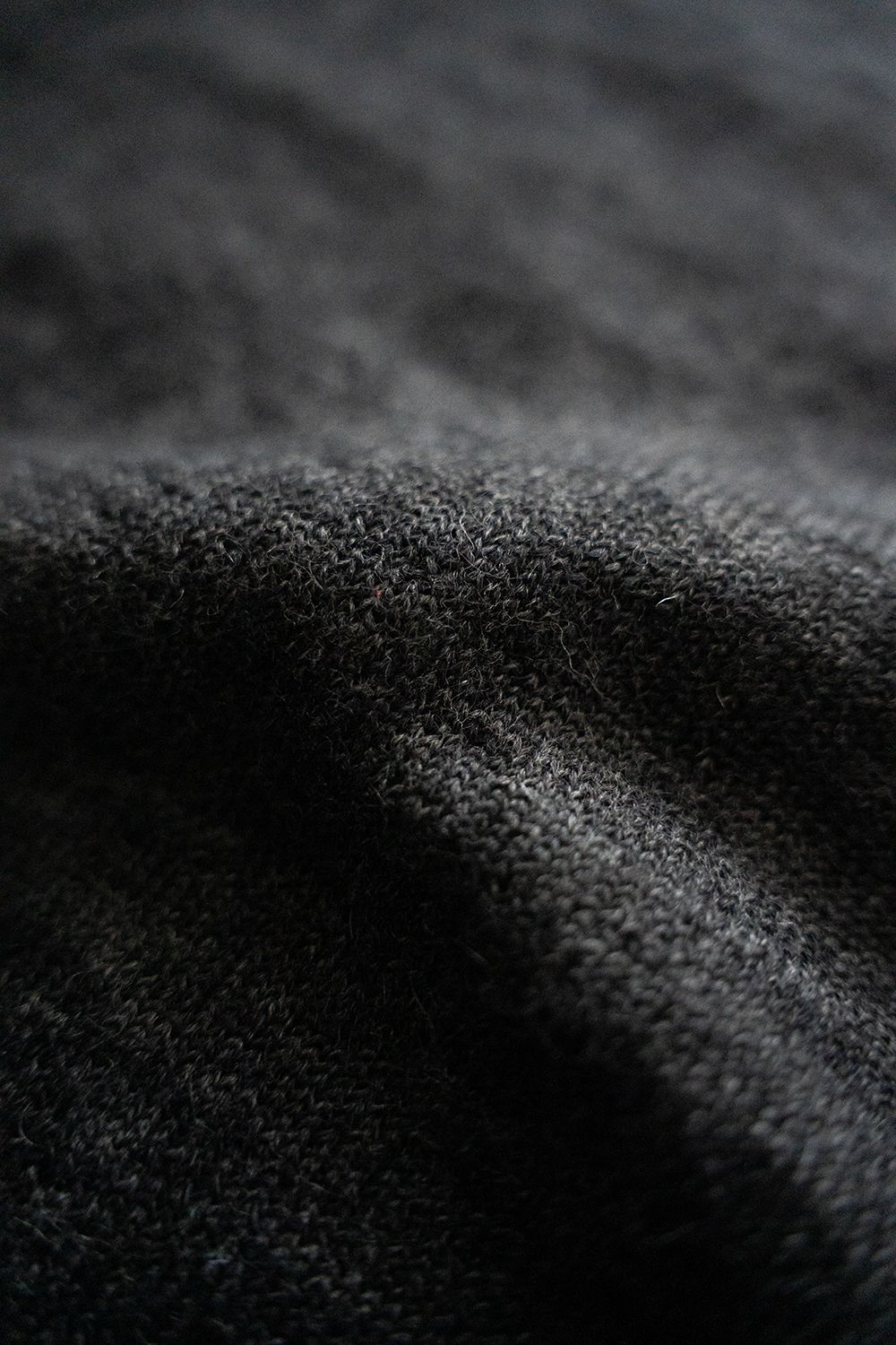 【25AW】エクストラキッドモヘア12Gニット(GRAY)