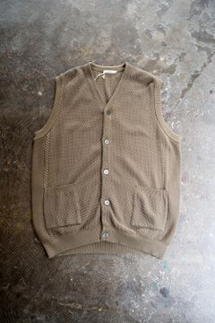 【ラスト1点】Namioto Vest(KHAKI BEIGE)