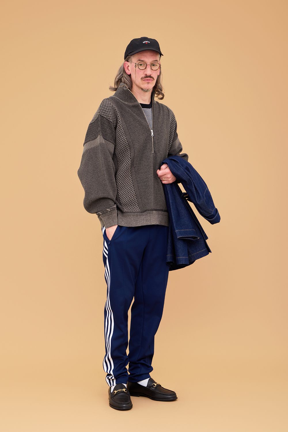【26AW】Karita Half Zip Knit(GREIGE)
