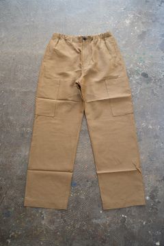 【ラスト1点】キュプラ混イージーカーゴパンツ(KHAKI BEIGE)