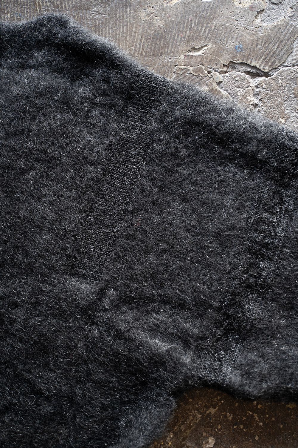 YASHIKI - 【ラスト1点】【24AW】Akane Mohair Cardigan(BLACK