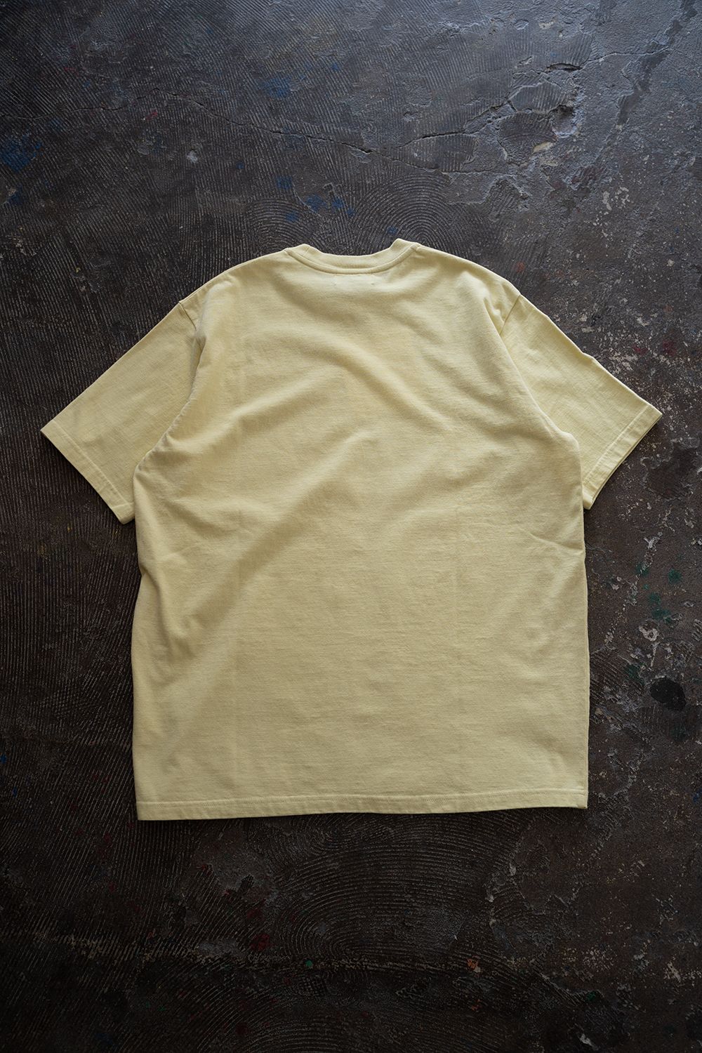 【ラスト1点】【23SS】Loopwheele Crew Neck T-Shirts(MIMOSA)
