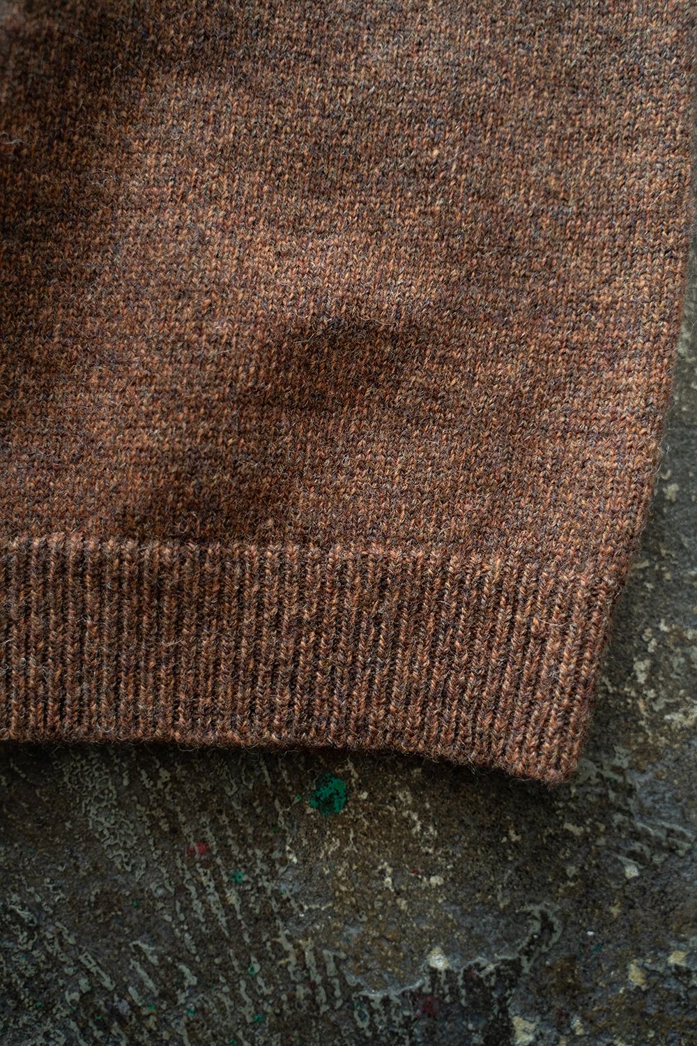 【ラスト1点】【24AW】7Gニットポロ(ORANGE)