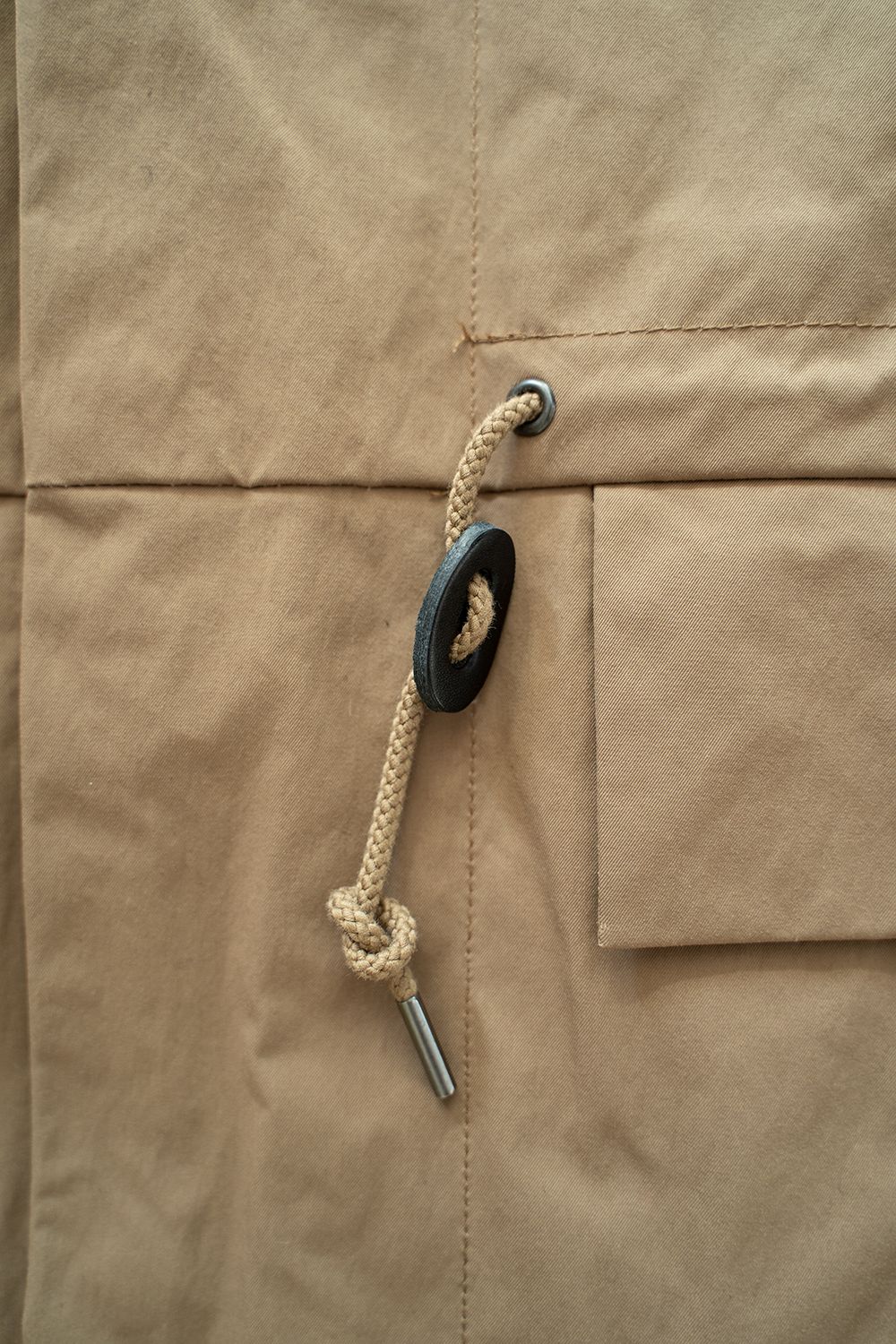 【ラスト1点】【22AW】ソロテックスフーデッドブルゾン(CAMEL)