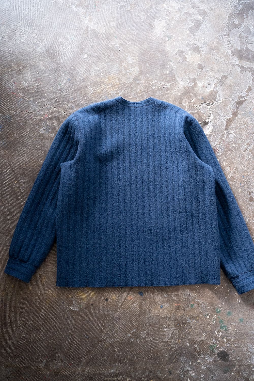 Cale - Wool Felt Stripe Pullover/縮絨ウールストライププルオーバー