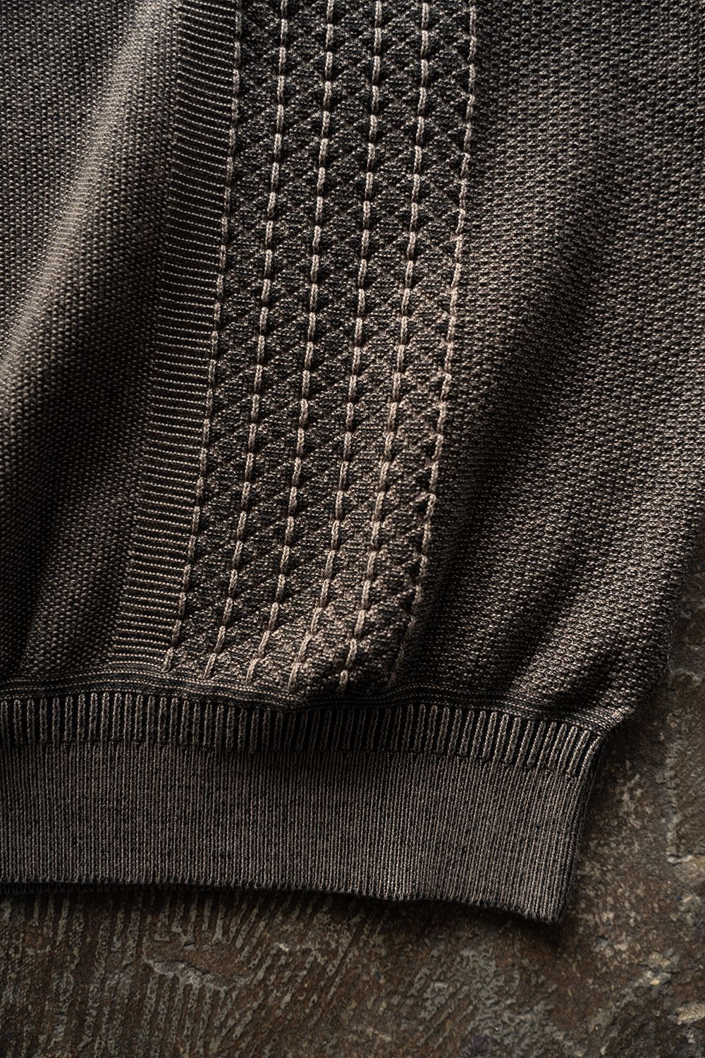 【26SS】Kanto Knit Polo(GREIGE)