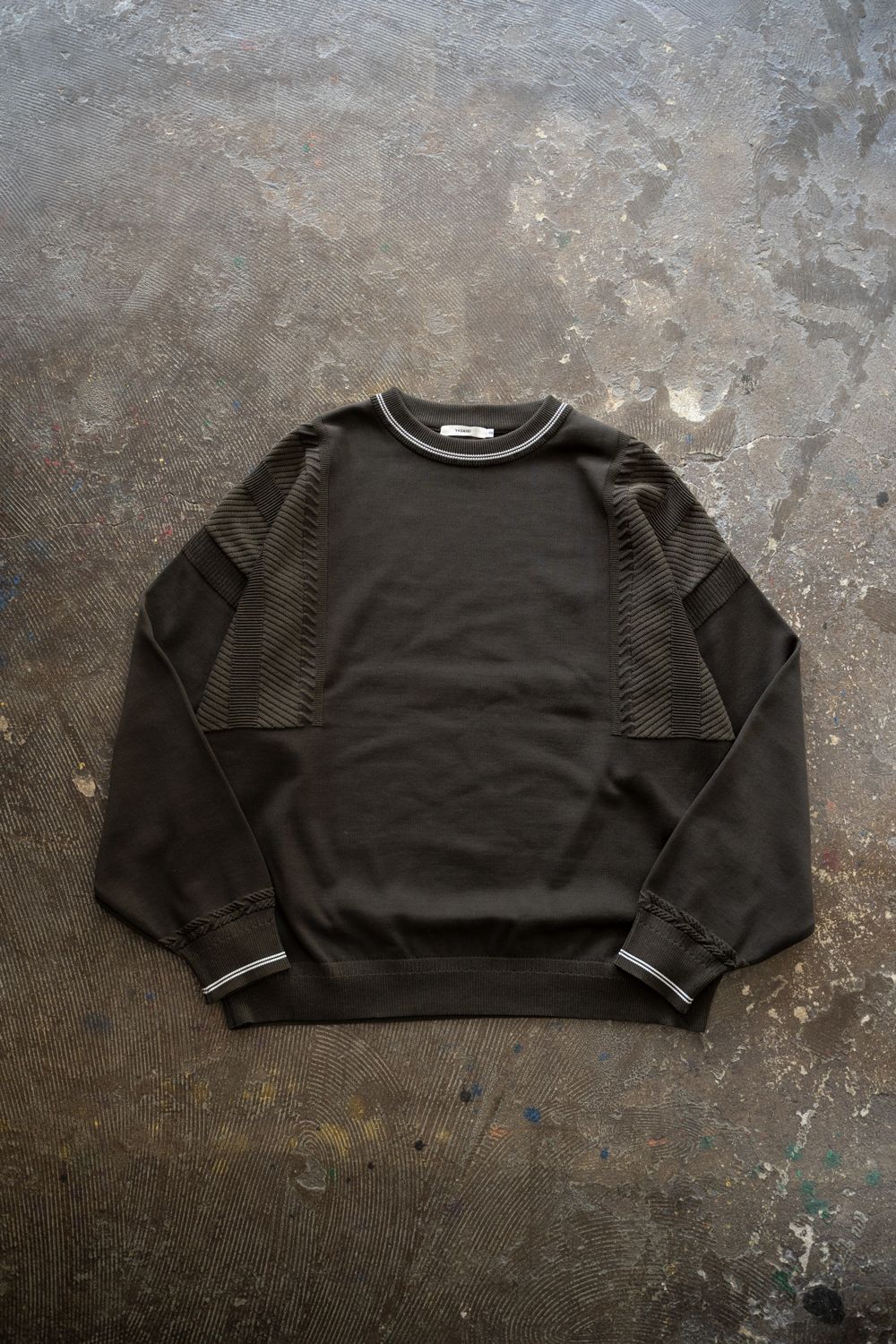【25AW】Shimobashira Knit(DARK OLIVE)