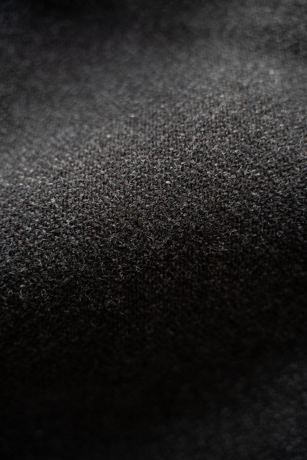 【ラスト1点】【24AW】ウールツイードステンカラーハーフコート(KHAKI GRAY)