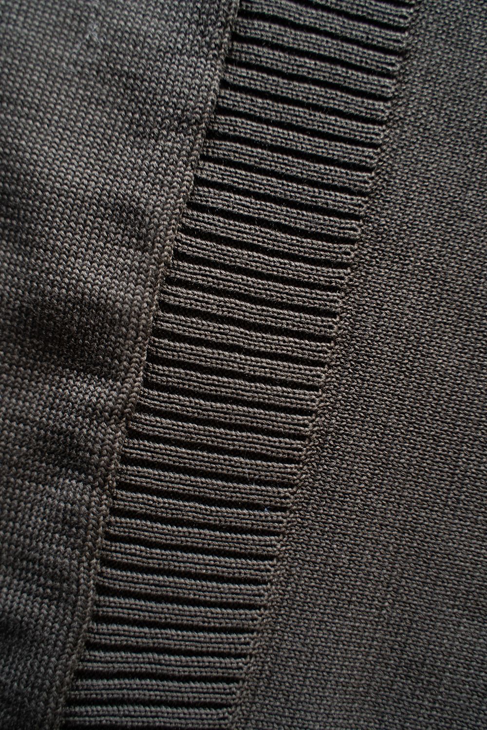 【ラスト1点】Yonaga Knit Polo(DARK BROWN)