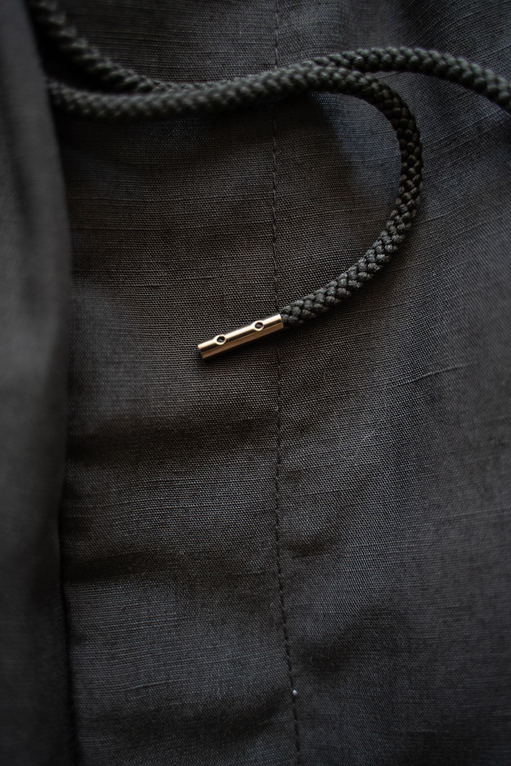 【ラスト1点】【25SS】裾ジップイージーパンツ(INK BLACK)