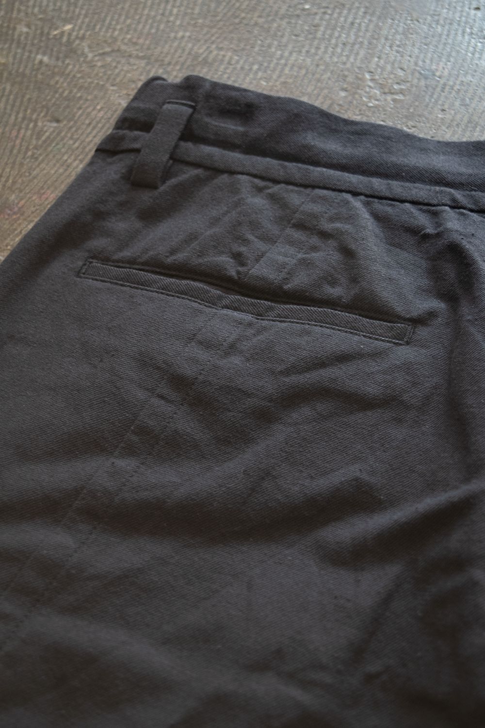 【ラスト1点】【20AW】Drawstring Seam Pants(CHARCOAL)
