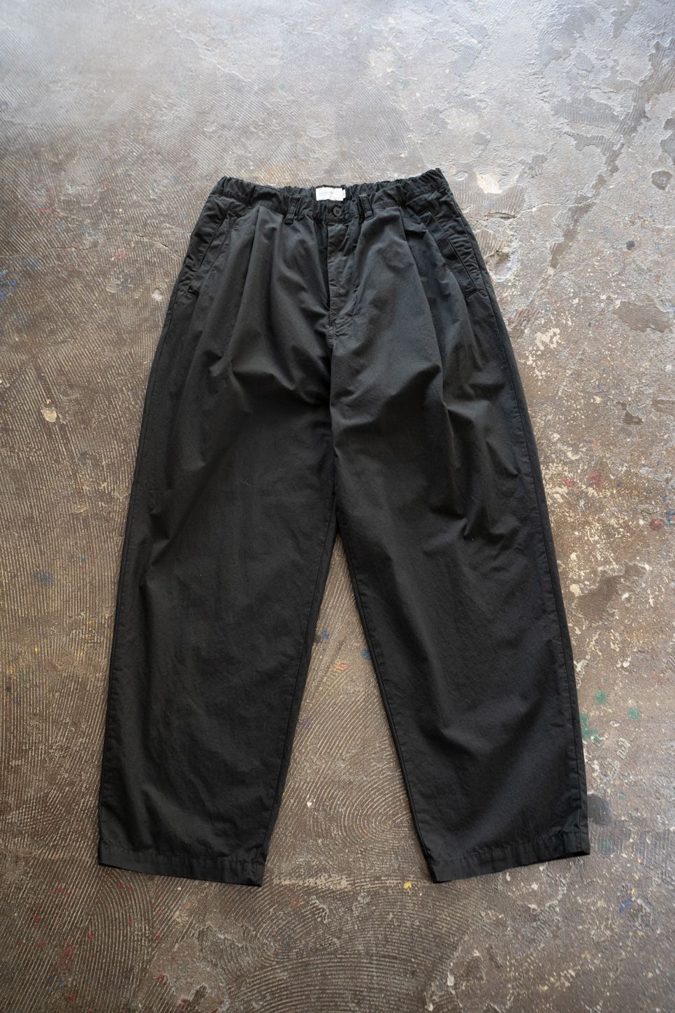 パンツ STILL BY HAND 1tuck Wide Chino Trousers パンツ STILL BY HAND 1tuck Wide Chino Trousers STILL BY HAND