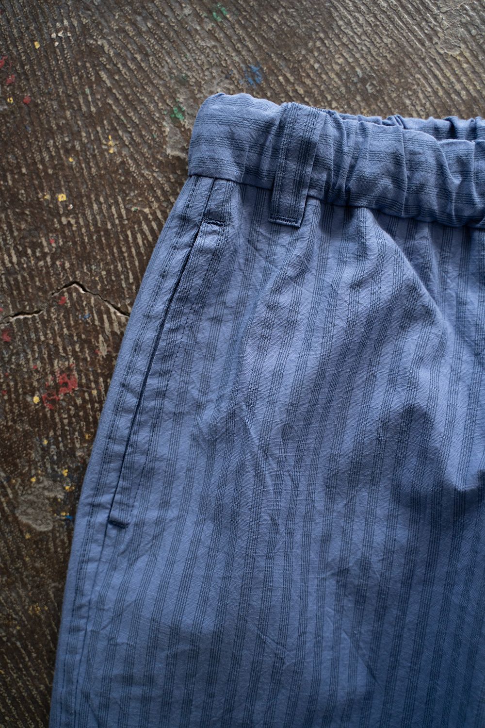 【25SS】"day"パジャマ【セットアップ】(Triple Stripe BLUE)