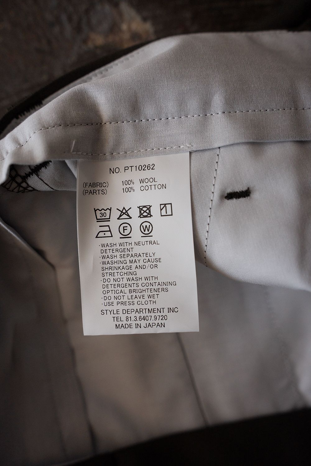 【26SS】Super120'sウールハーフパンツ(OLIVE)