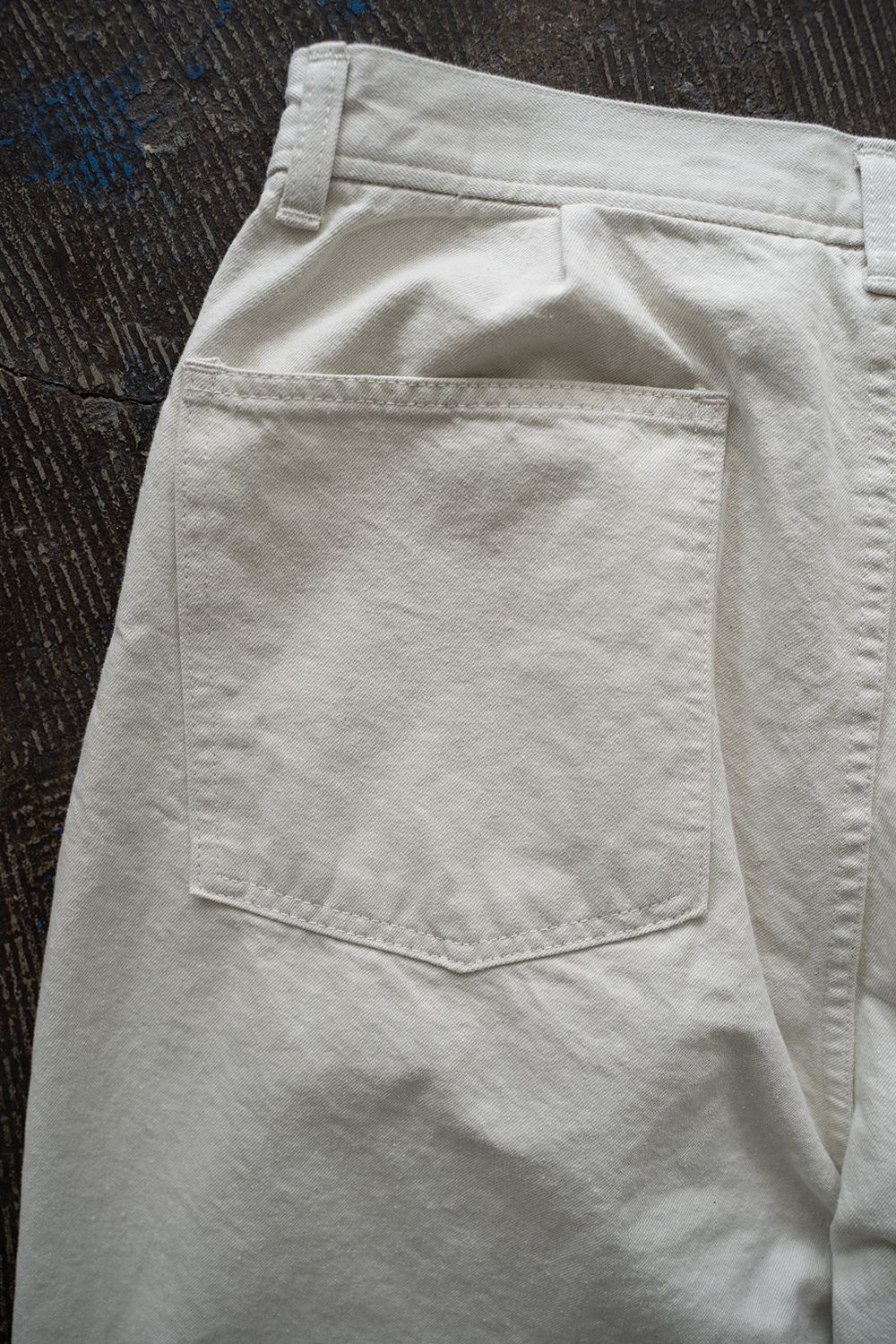 【ラスト1点】【23SS】10ozセルビッチデニム(ECRU)