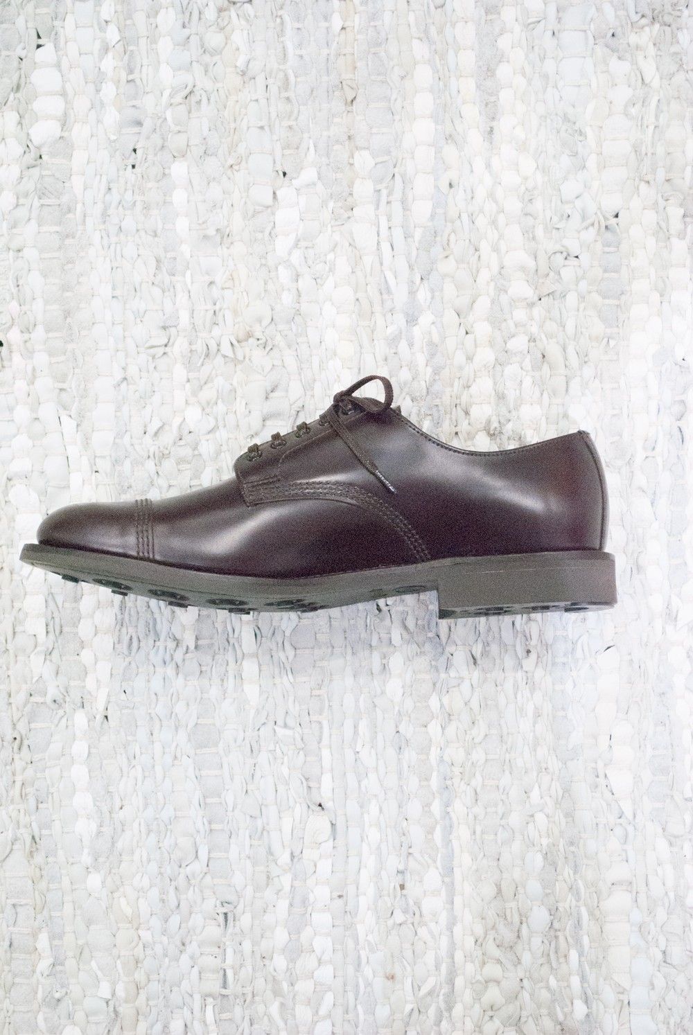 【ラスト1点】【定番人気】Military Derby Shoe(BURGUNDY)【No.1128】