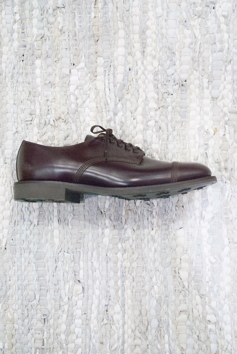 【ラスト1点】【定番人気】Military Derby Shoe(BURGUNDY)【No.1128】
