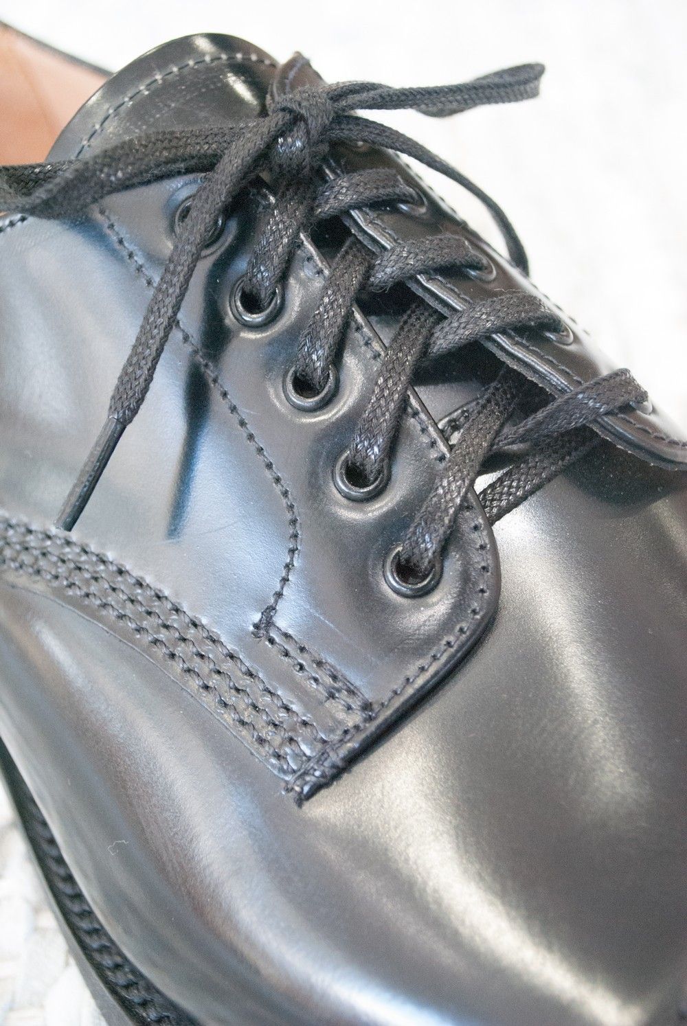 【定番人気】Military Derby Shoe(BLACK)【No.1128】