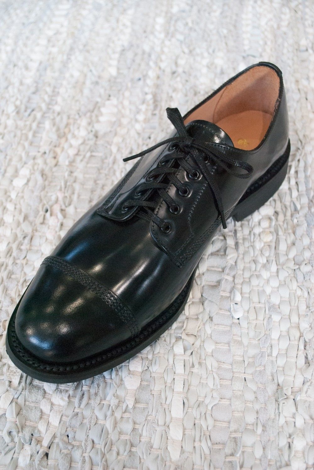 SANDERS - 【定番人気】Military Derby Shoe(BLACK)【No.1128】 | Salty