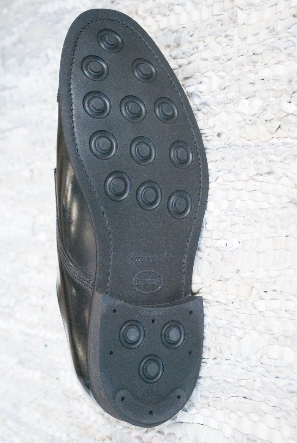 【定番人気】Military Derby Shoe(BLACK)【No.1128】