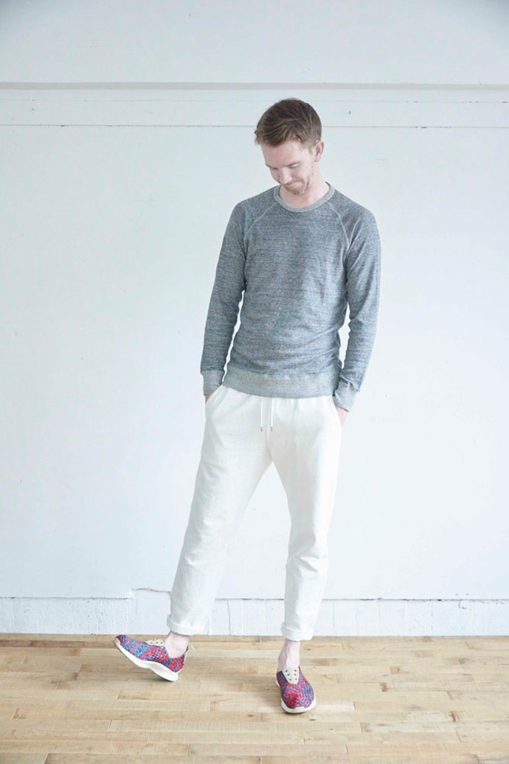 【定番人気】Crew Neck Sweat/クルーネックスウェット(CHARCOAL)