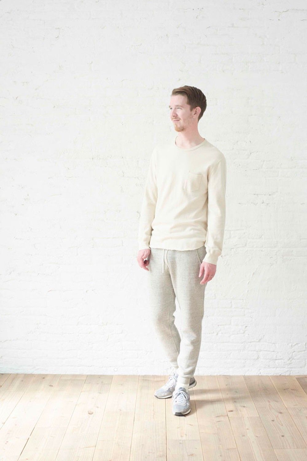 【再入荷】Crew Neck Thermal(OFF WHITE)