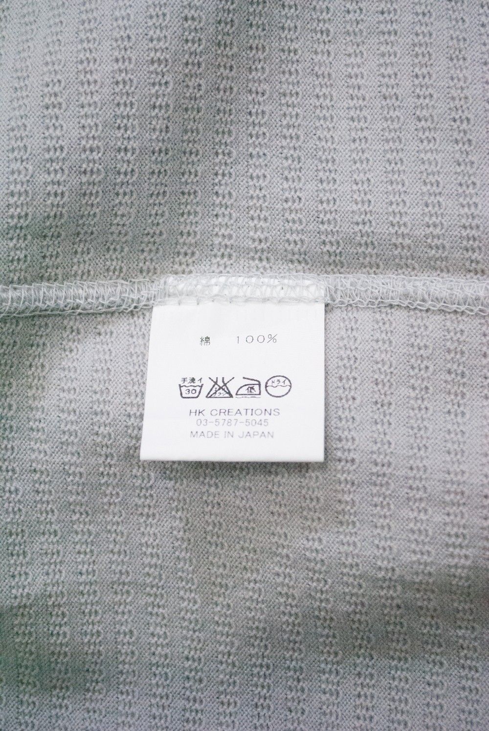 【ラスト1点】Crew Neck Thermal(HEATHER GRAY)