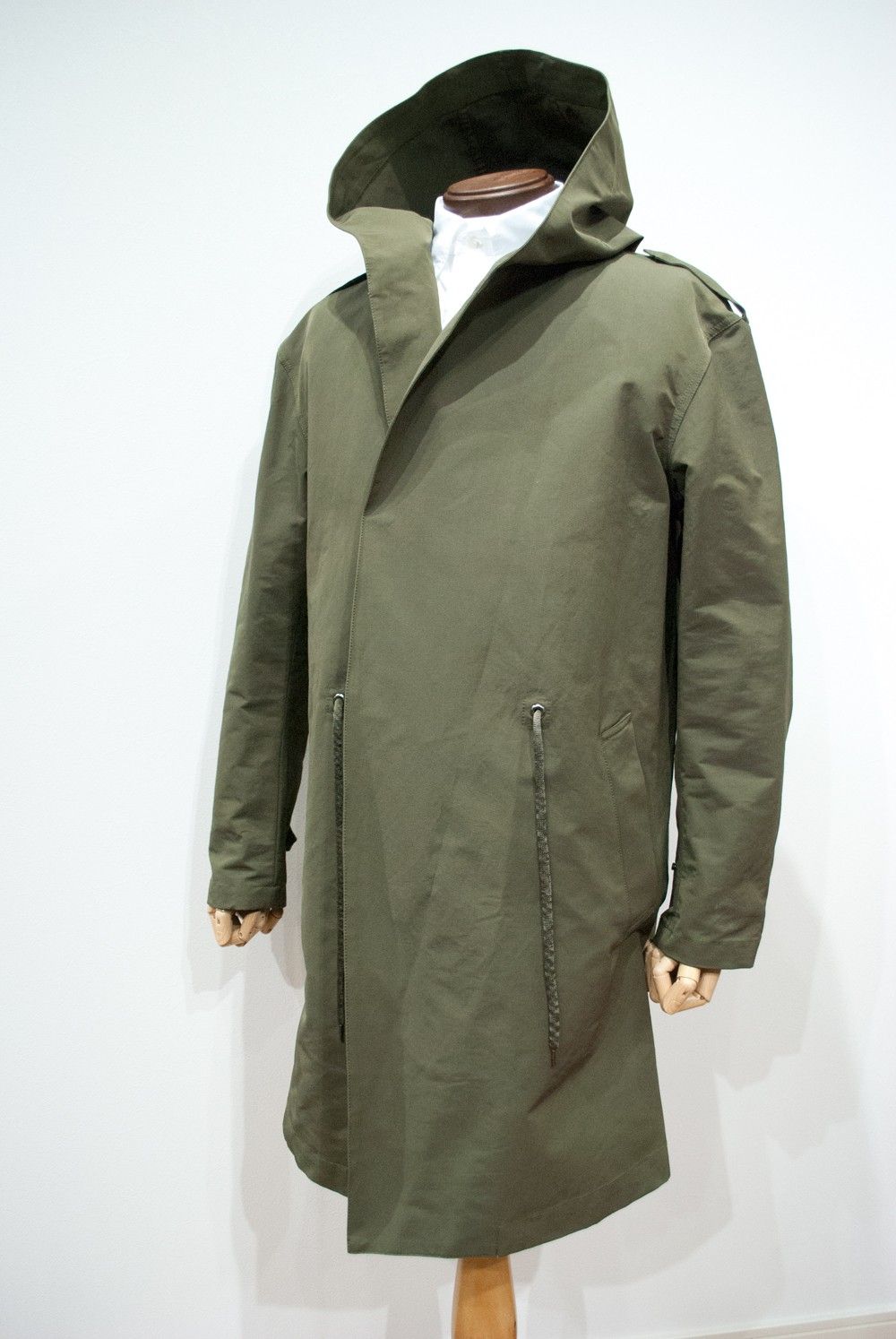 【16SS】SINGLE HOOD COAT(KHAKI)