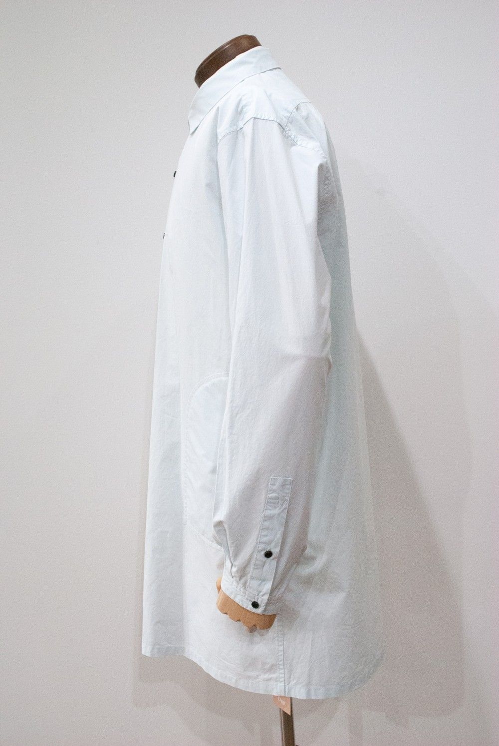 【16SS】ロングシャツ(SLATE)
