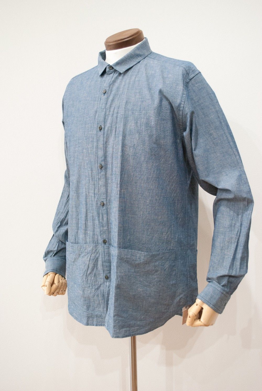 LINEN SUNDAY SHIRTS(DARK SLATE)【一番人気】【ユニセックス】
